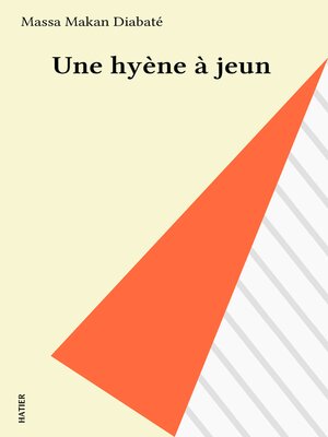 cover image of Une hyène à jeun